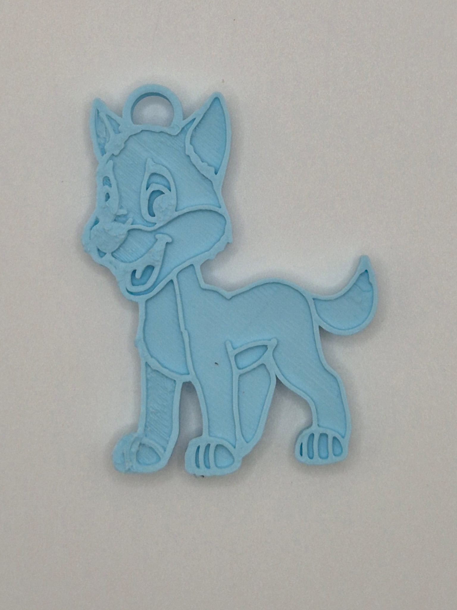 Brelocuri 3D Personalizate albastre