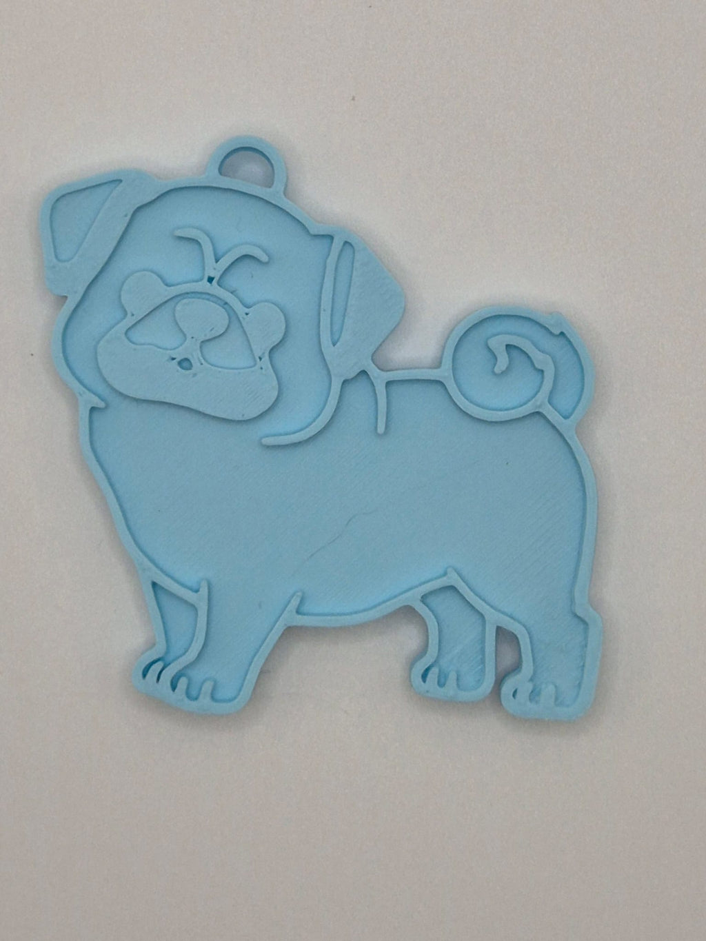 Brelocuri 3D Personalizate albastre