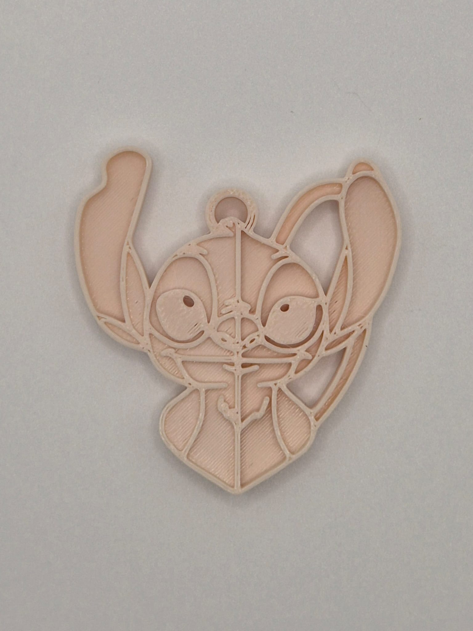 Brelocuri 3D Personalizate crem