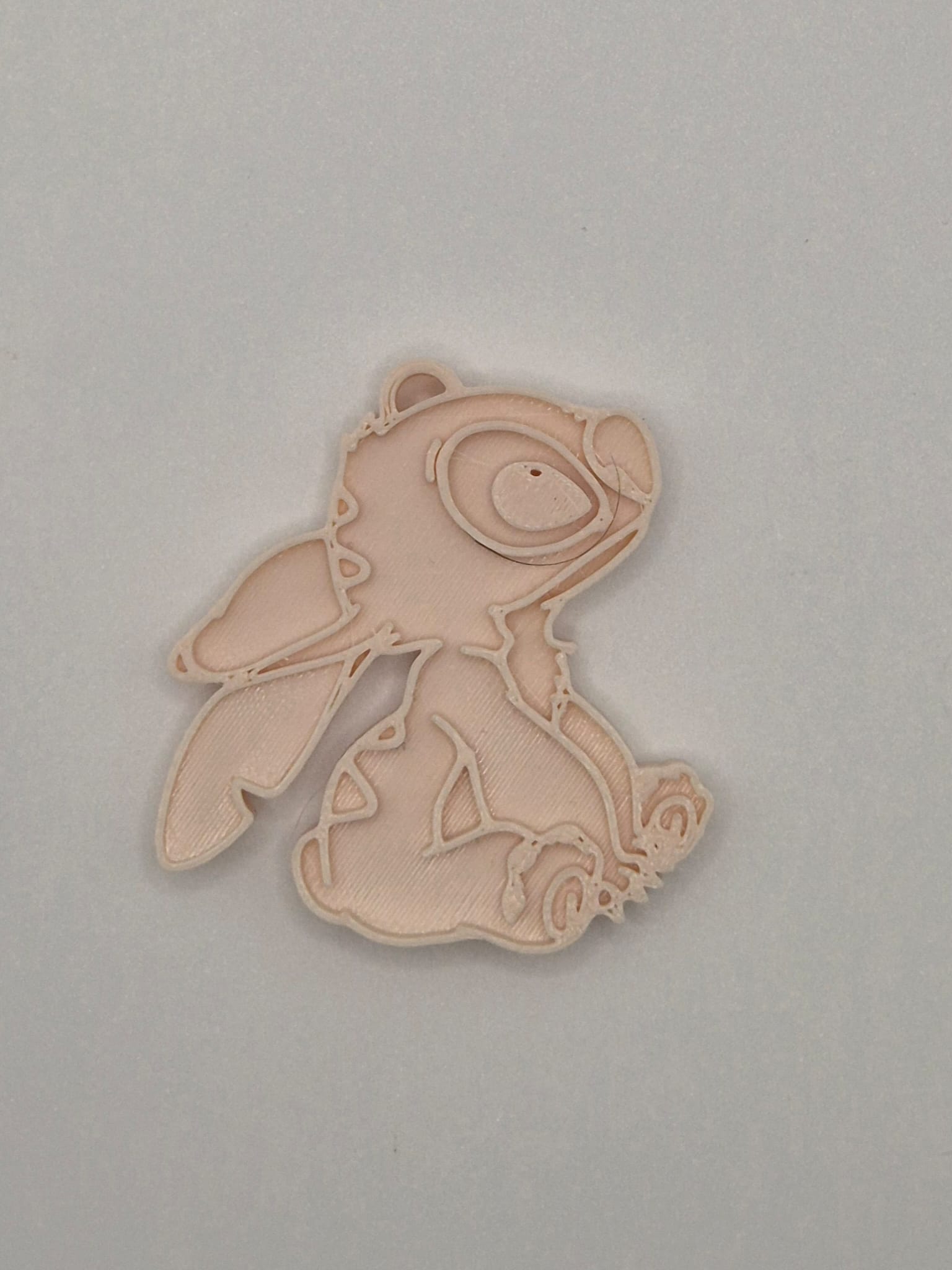 Brelocuri 3D Personalizate crem