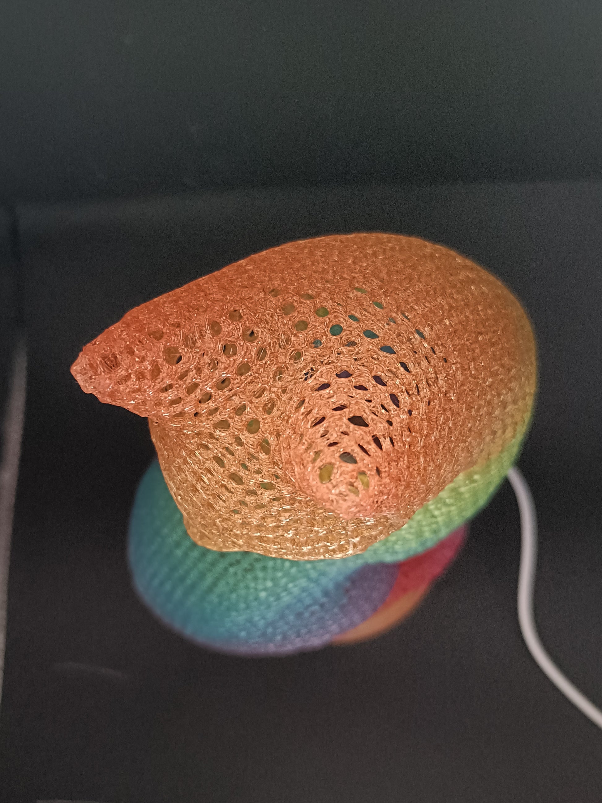 Lampa decorativa 3D -Pisica Rainbow